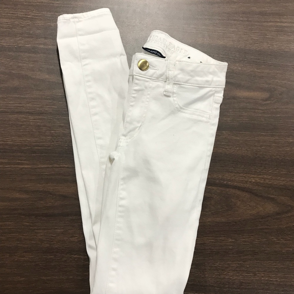 White American Eagle jegging